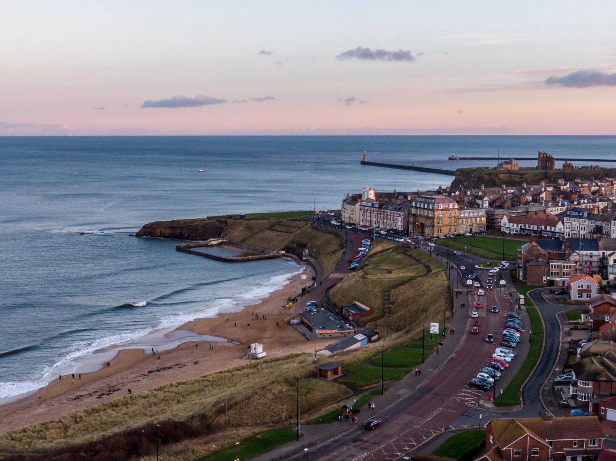 Longsands Beach Apartment 3 Tynemouth Free Onsite Parking Eksteriør billede
