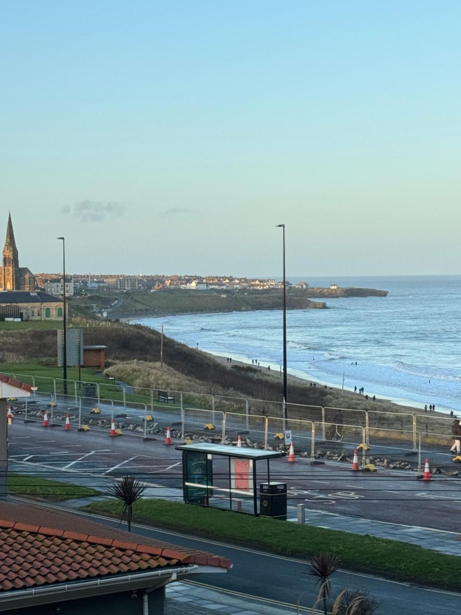 Longsands Beach Apartment 3 Tynemouth Free Onsite Parking Eksteriør billede