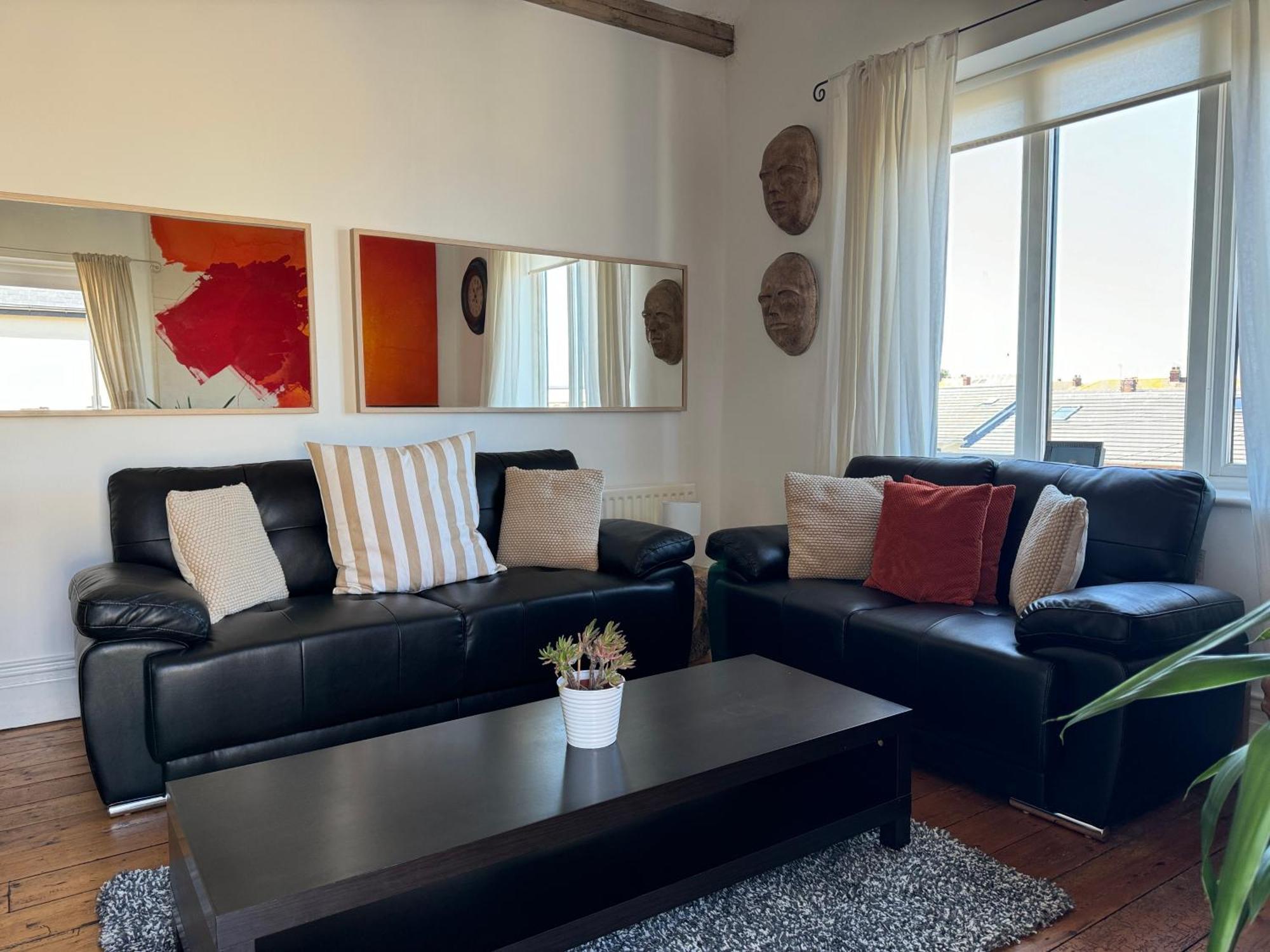 Longsands Beach Apartment 3 Tynemouth Free Onsite Parking Eksteriør billede